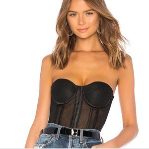 SUPERDOWN Jeanine Mesh Corset